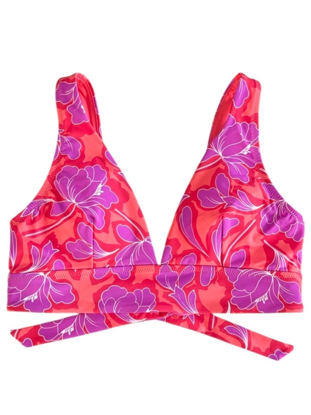 Tommy Bahama Palm Modern Blissful V-Neck Bikini Top